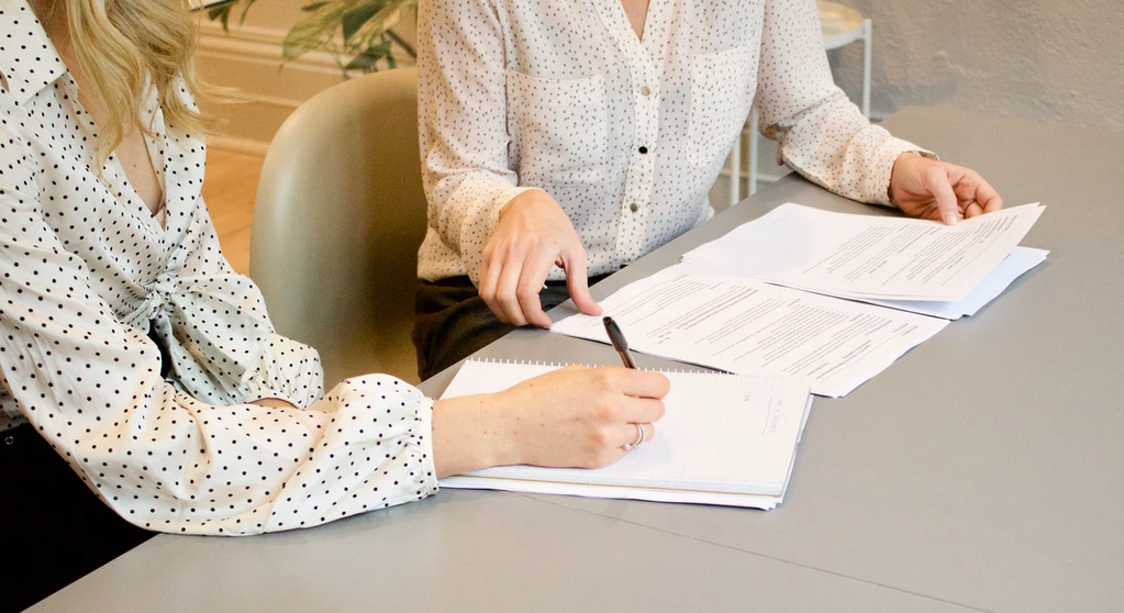 signing documents
